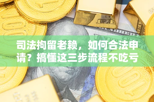 济南司法拘留老赖，如何合法申请？搞懂这三步流程不吃亏！