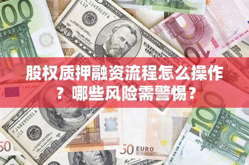 济南股权质押融资流程怎么操作？哪些风险需警惕？