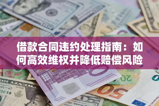济南借款合同违约处理指南：如何高效维权并降低赔偿风险？
