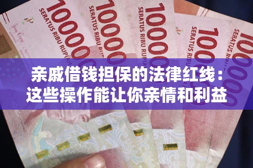 济南亲戚借钱担保的法律红线：这些操作能让你亲情和利益两不误