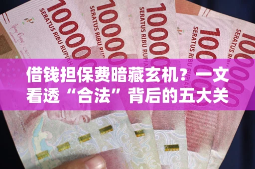 济南借钱担保费暗藏玄机？一文看透“合法”背后的五大关键陷阱