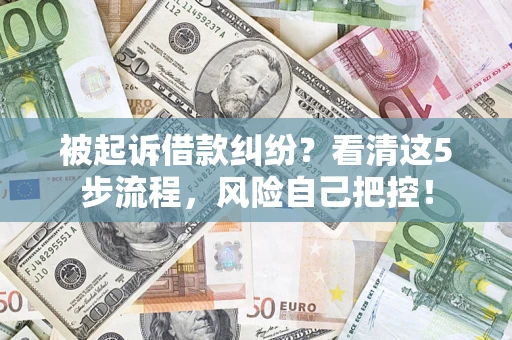 济南被起诉借款纠纷？看清这5步流程，风险自己把控！