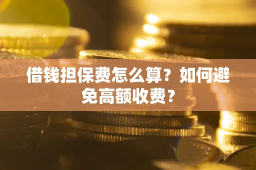 济南借钱担保费怎么算？如何避免高额收费？