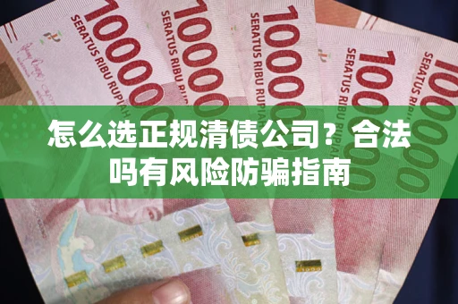 济南怎么选正规清债公司？合法吗有风险防骗指南